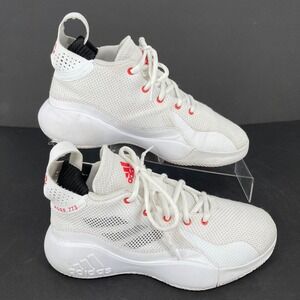 Adidas D Rose 773 Basketball Shoes MENS White Red FW8789 Low Top Lace Up SIZE 7